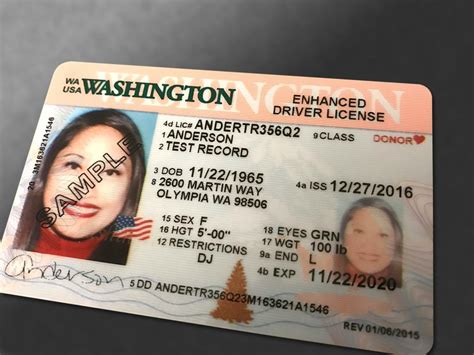 washington real id rfid chip antenna|washington state id fraud.